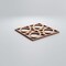 Ekena Millwork Extra Small Fleetwood Decorative Fretwork Wood Wall Panels, Alder, 7 3/8"W x 7 3/8"H x 3/8"T WALW08X08X0375FLTAL - alternate 3